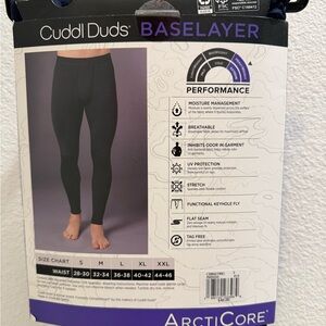 Cuddl Duds Indigo Baselayer Leggings